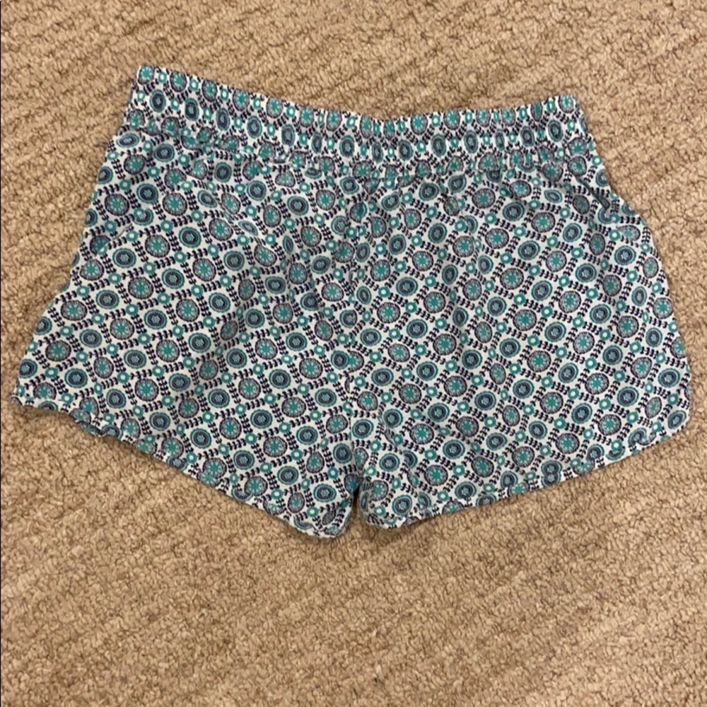 Joie 100% Silk Patterned Drawstring Shorts!!! - image 2